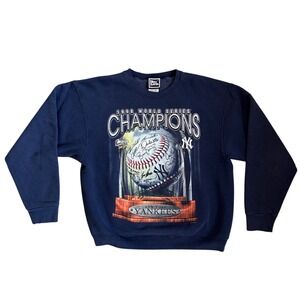 VTG New York Yankees 1998 World Series Champions‎ Crewneck sweatshirt Pro Player